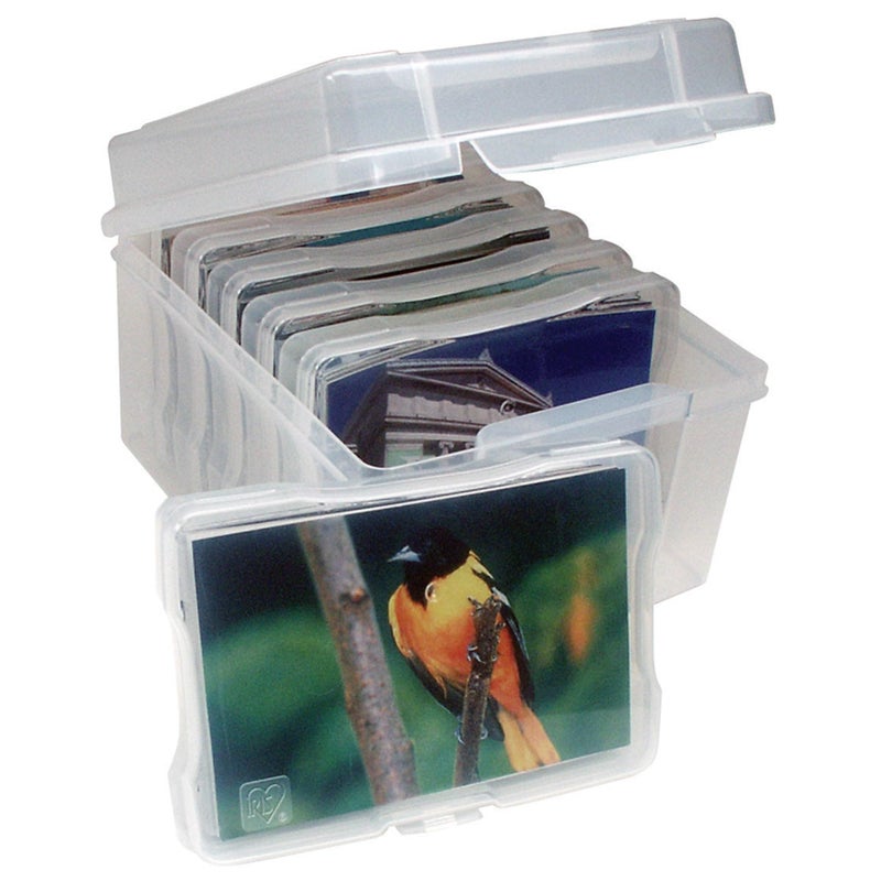 Advantus Photo Keeper Small Storage Boxes for Pictures, Cards, Car Storage Boxes, 6 Inner Boxes (6.5"" x 4.5"" x 1"") & 1 Outer Box (8"" x 7"" x 5.5"")